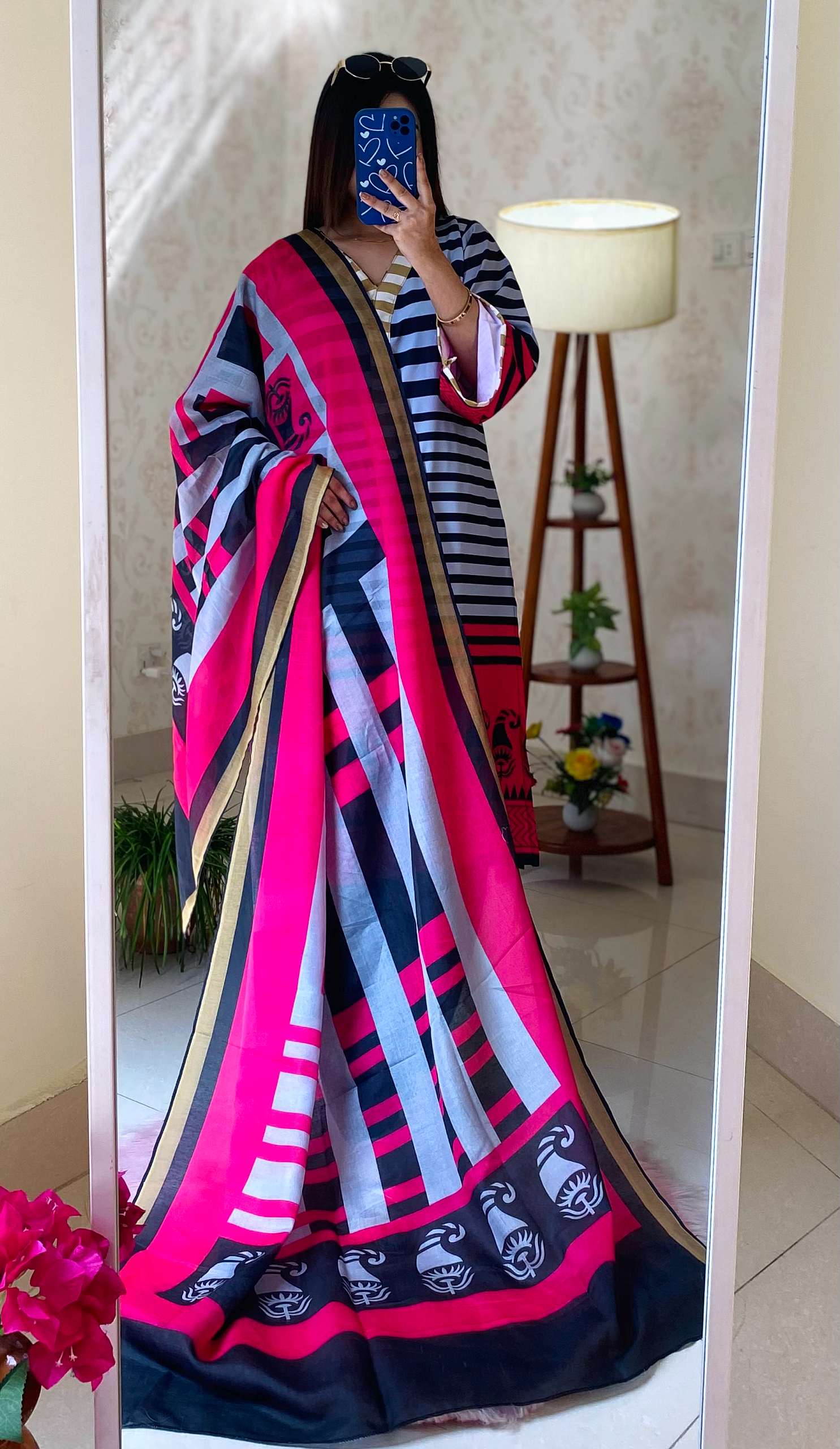 New pink mashari 3piece set