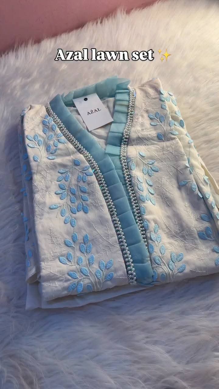 Azal lawn 2piece