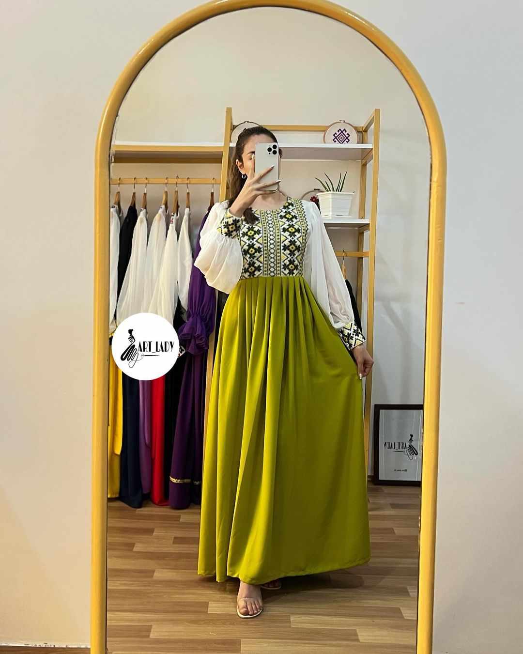 Olive chery jorjet one piece