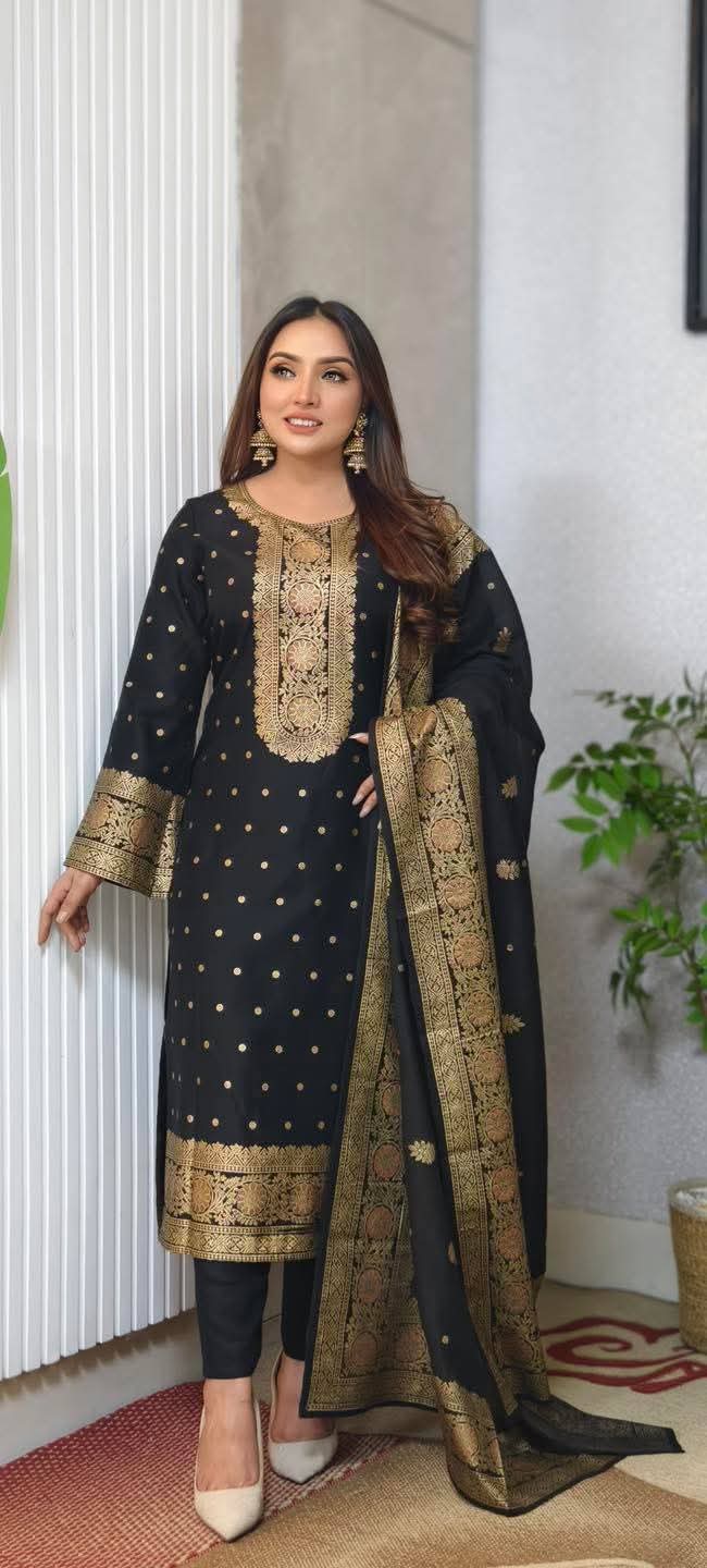 New Black katan 3piece set