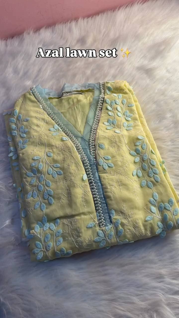 Azal lawn 2piece set
